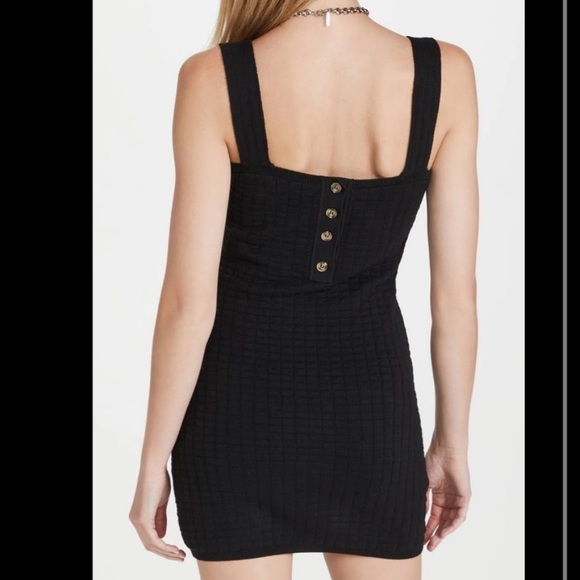 FP Beach Short n Sweet Sweater Dress Black, SIZE LARGE NEW. 0203 - Picture 3 of 8